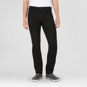 DENIZEN from Levi's -  Men's 216 Low Rise Slim Fit Fu Onyx